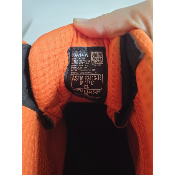 Hytest Knox Direct Attach Steel Toe 6” Brown Waterproof Work Boots Size 14 Wide - Picture 12 of 13